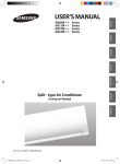 Samsung AQ09MSDN User Manual