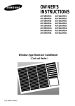 Samsung AHT19FGMEB User Manual