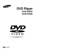Samsung DVD-P246A User Manual