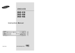 Samsung DVD-V85 User Manual