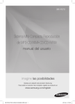 Samsung Mini Audio System F870 Manual de Usuario