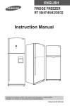 Samsung Max3 TMF with Electronics Control, 418/14.8  User Manual