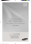 Samsung MINI MX-D850 User Manual