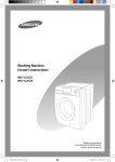 Samsung WD7122CZS User Manual