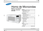 Samsung MW740WA Manual de Usuario