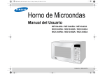 Samsung ME1044WA Manual de Usuario