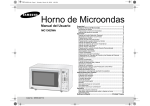 Samsung MC1362WA Manual de Usuario