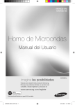 Samsung Cheff Samsung AMW83E-SB/XPE Manual de Usuario