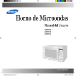 Samsung AMW-784 Manual de Usuario