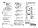 Samsung 21” CL21B501HJMXZX Slim Fit TV Manual de Usuario