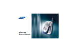Samsung SPH-A760 Manual de Usuario