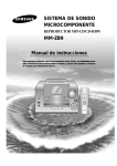 Samsung MM-ZB9 Manual de Usuario