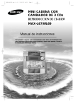 Samsung MAX-L67 Manual de Usuario