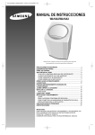 Samsung WA16A2Q3 Manual de Usuario