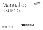 Samsung NX300M Manual de Usuario