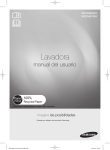 Samsung WF5000H Lavadora con Large Capacity, 20 kg Manual de Usuario