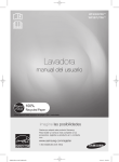 Samsung 17 Kg Lavadora WF405ATPASU Manual de Usuario