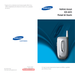 Samsung SCH-A655 Manual de Usuario