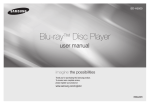 Samsung Reproductor de Blu-ray H5500 Manual de Usuario