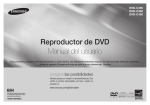 Samsung Reproductor DVD C360 Manual de Usuario