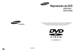 Samsung DVD-P243B Manual de Usuario