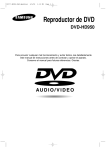 Samsung DVD-HD950 Manual de Usuario