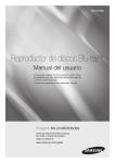 Samsung Blu-Ray BD-D5300 Manual de Usuario