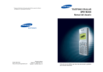Samsung SPH-N345 Manual de Usuario