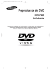 Samsung DVD-P465K Manual de Usuario