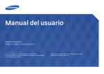 Samsung UD46E-B Manual de Usuario