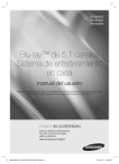 Samsung Blu-ray Home Entertainment System H4500 Manual de Usuario