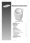 Samsung WA7532C1 Manual de Usuario