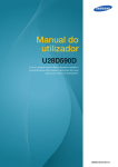 Samsung Monitor Ultra HD 4K 28" manual do usuário