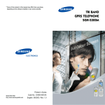 Samsung SGH-S300M manual do usuário