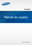 Samsung Galaxy Tab S (10.5, 4G) manual do usuário