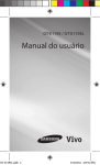 Samsung GT-E1195L manual do usuário(VIVO)