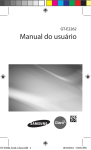 Samsung Celular Ch@t 226 Duos manual do usuário(CLARO)