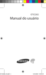 Samsung Celular Ch@t 226 Duos manual do usuário(Oi)