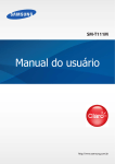 Samsung Galaxy Tab 3 Lite (3G) manual do usuário(CLARO)
