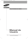 Samsung CL-21K40MQ manual do usuário