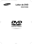 Samsung DVD-P355K manual do usuário