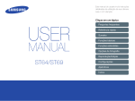 Samsung ST64 manual do usu&aacute;rio