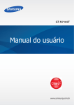 Samsung Galaxy Note 2 manual do usuário(CLARO)