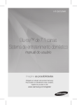 Samsung Home Theater e Blu-Ray 3D manual do usu&aacute;rio