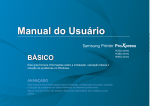 Samsung Multifuncional Laser SL-M3325ND manual do usuário