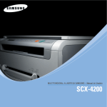 Samsung SCX-4200 manual do usu&aacute;rio