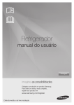 Samsung French Door 440L Inox Look 127V manual do usuário