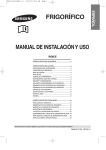 Samsung RSC5DBSH1/SAM Manual de Usuario