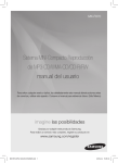 Samsung Mini Audio System F870 Manual de Usuario