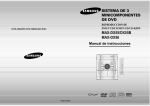 Samsung MAX-DX56 Manual de Usuario